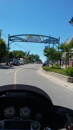 Grand Bend, Ontario. Very popular beach resort on Lake Huron.