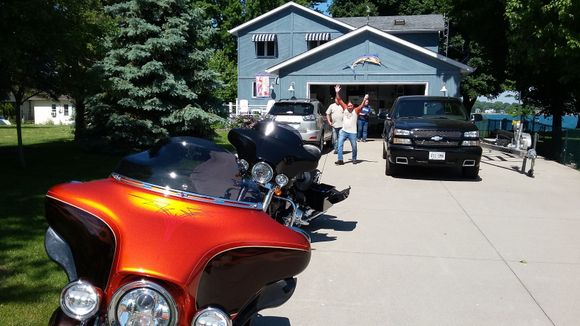 We picked up an additional 2 riders in Smbra Ontario.