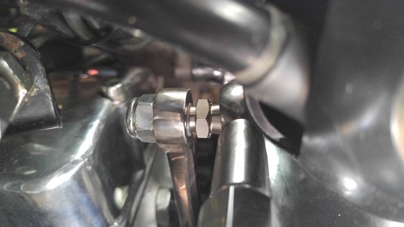 That shiny shifter linkage is AWFUL close to the solenoid...