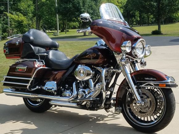 My 2009 two tone candy rootbeer ultra classic
