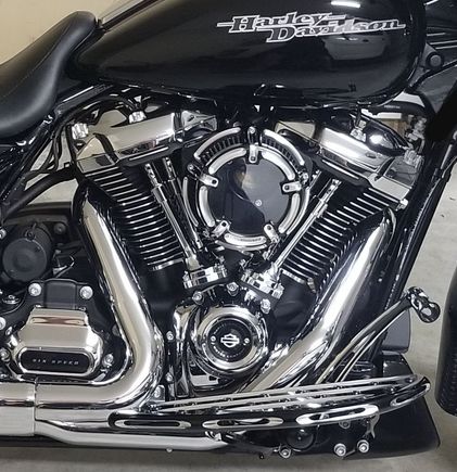 I ended up going with this Arlen Ness, it does not have the synthetic filter like the inverted series but I liked the look better.  Performs fine but I do get a little more noise out of it compared with the SE high flow. 
