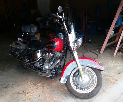 Just picked up this 2006 heritage with 3000 milea on it.