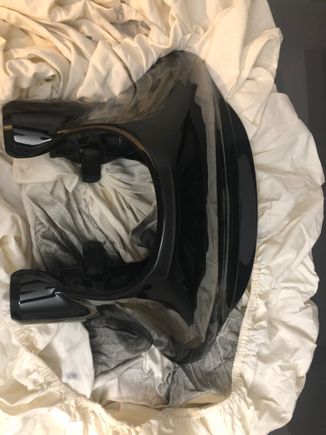 front side of fairing