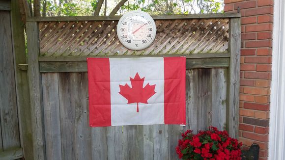 20C (68F) yesterday afternoon.