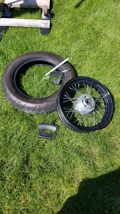 These tire irons sucked - but got the job done