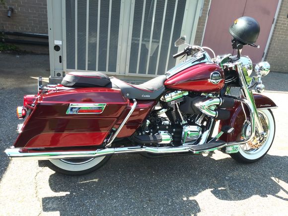 Hey if you like your ride then go with that. This is a 08 Road King Classis
