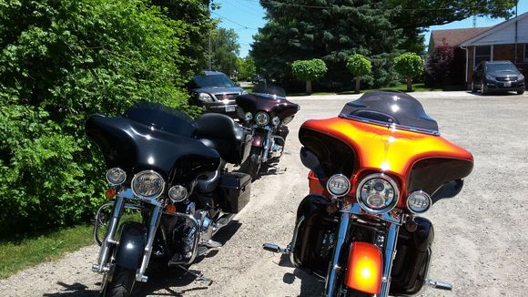 Arrival in Wallaceburg at the “Big Chief”