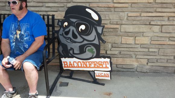 “Elvis” is alive and well in Lucan Ontario on July 13th 2019 lol!