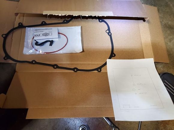 Contents of vent kit.