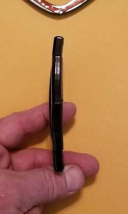 Top to show curve