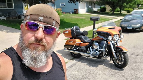 Talked myself into going for a ride today. 
