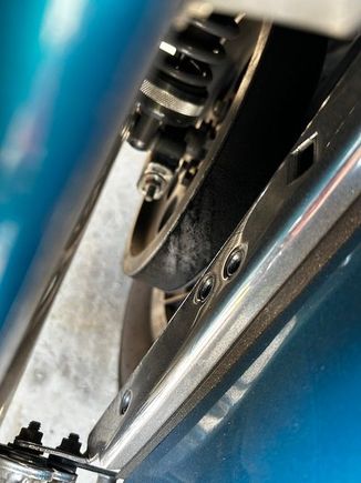 Can see the marks where I scraped some dust off.