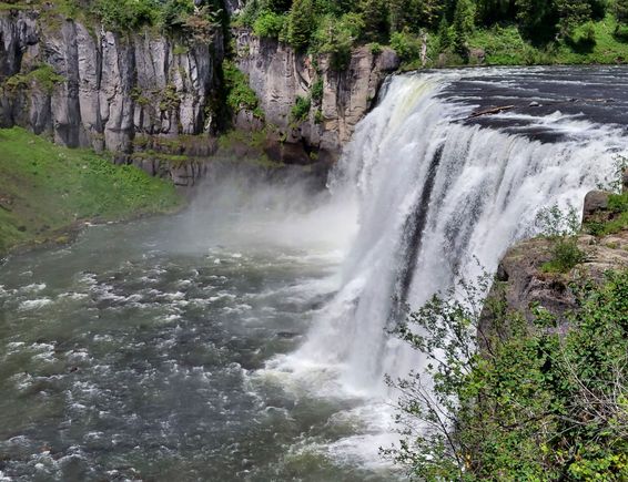 Mesa Falls, ID.