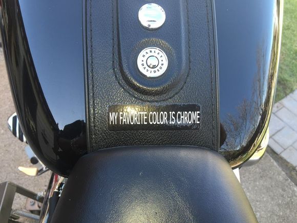 Sticker says it all.