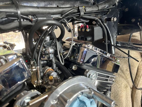 Setup VOES and Tach power through a new Deutsch connector 