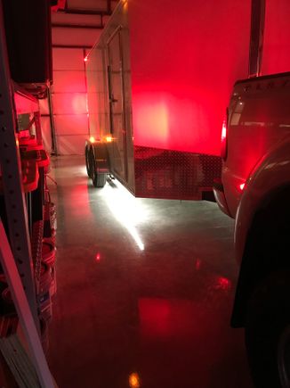 Here’s the led just installed under my work trailer