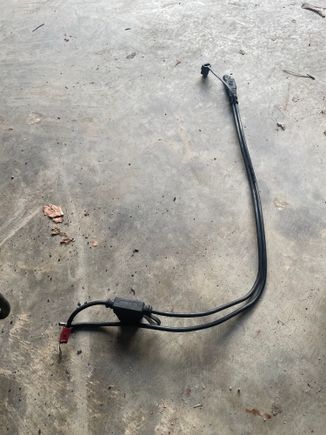 Is this anything to do with this bike? It was stuck by the battery and not hooked to anything.