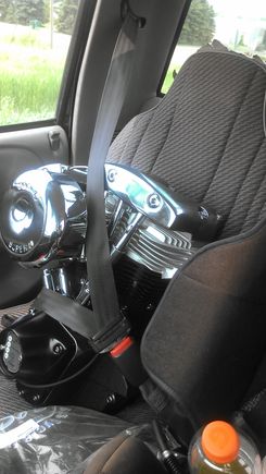 Bringing the Stroker home! 😂