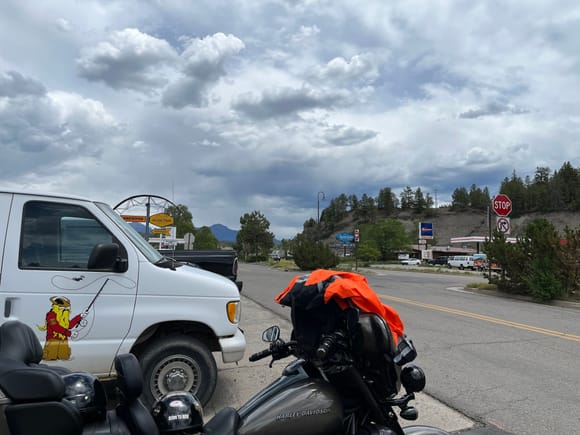 Gearing up for the storm rolling into the mountains 