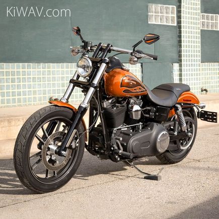 Harley Street Bob Special 2016 - Achilles Mirrors