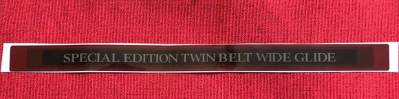 Reproduction belt Guard decal . . .
