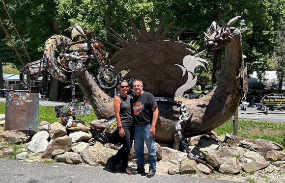 Is that my wife's bike in the tail?