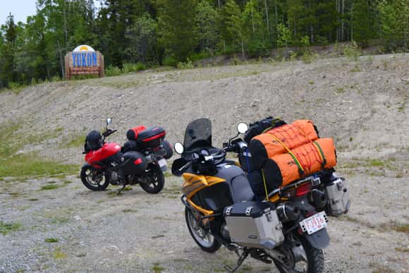 Trip up to Dawson City Yukon, June 2014, on my Suzuki DL1000 ( Vstrom )