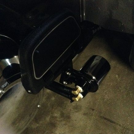 DK Customs Relocated Oil Filter