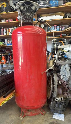 Bought this blown up Craftsman 60 gallon compressor 