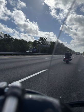 Riding on I95