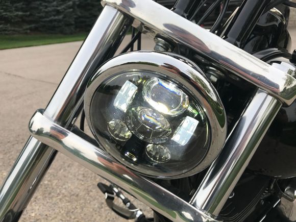 Projector headlamp