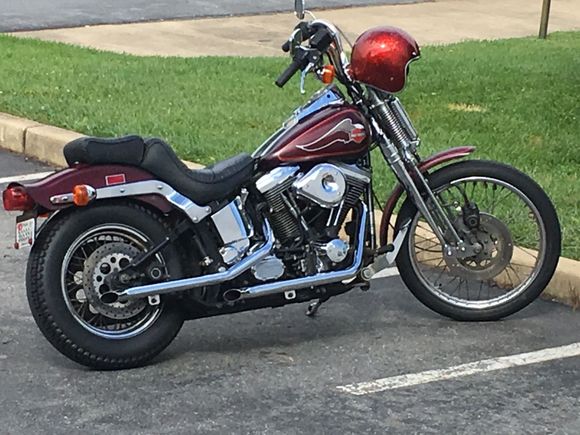 I'd buy a new Harley but this one I bought 30 years ago won't die. Plus it sounds like a Harley and doesn't leak like the shovel I had before it. 