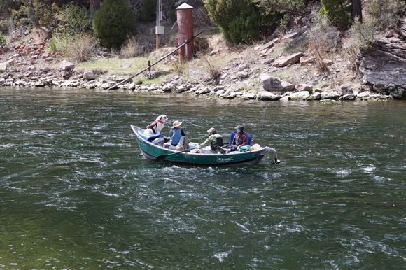 Every one enjoys boating.
