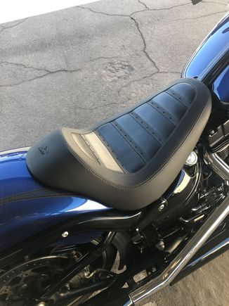 Daytona version of the Fred Kodlin seat for those like myself that don't like the suede