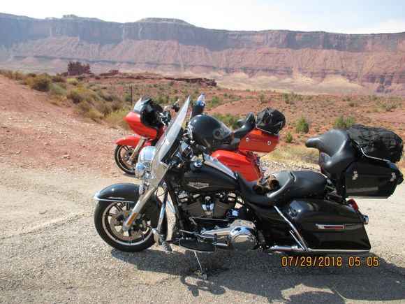 on the way to Moab