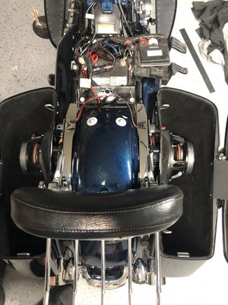 top view of both prv installed