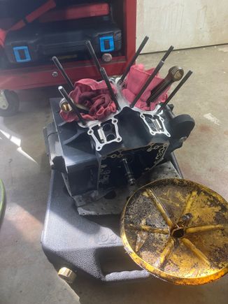 The reciprocating assembly was smooth as silk. Rod play was excellent as well. I’ll get her shipped off soon.