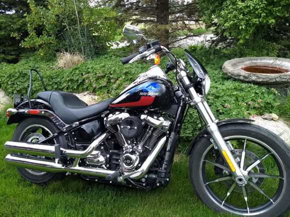 Bowman sissy bar I just got from Top Hand Ventures. It fits really nice. 