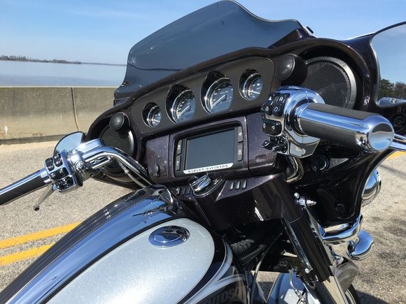 Painted  inner fairings are nice, like a nice car interior.