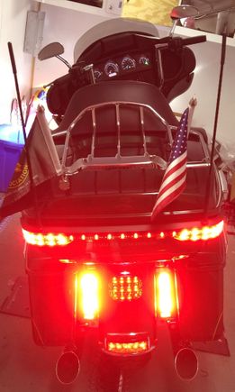 This pic doesn't show the full effect of just how much brighter the Fillerz are than the factory lighting! But I SHOULD get noticed!