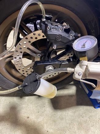 These Brembo's bleed so much better than the stock crap.