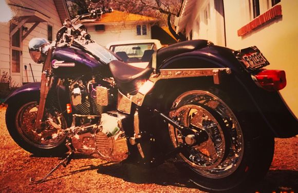 1995 FatBoy...lot's of Chrome