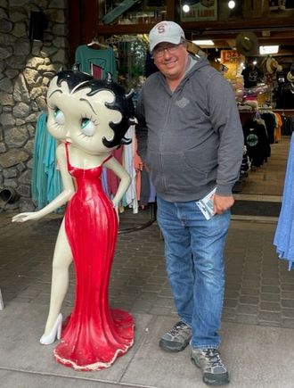 Betty Boop in So Lake Tahoe