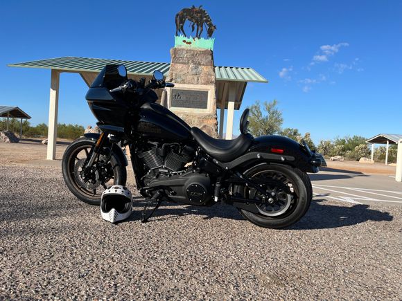 Tom Mix Rest Area in Arizona (place of crash).