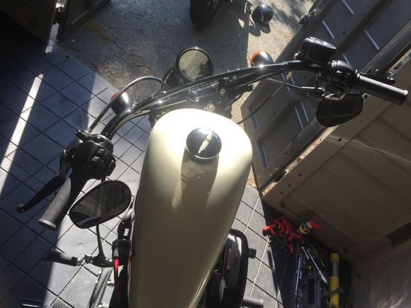 Took a little playing to get the angle correct on the cross brace and the speedo/idiot lights.