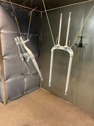 Have them bead blasted  ready to prime epoxy