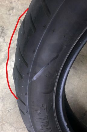 Front Tire bulging
