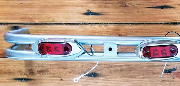 for my wife's 2014 Tri Glide. Polished stainless