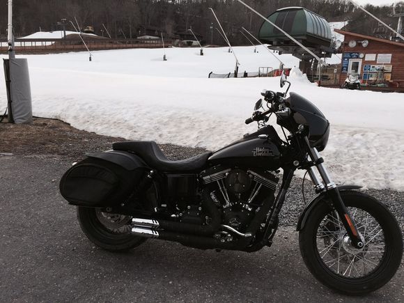 Where I work, yep we're still skiing