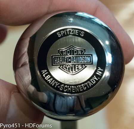 Top of OEM dipstick